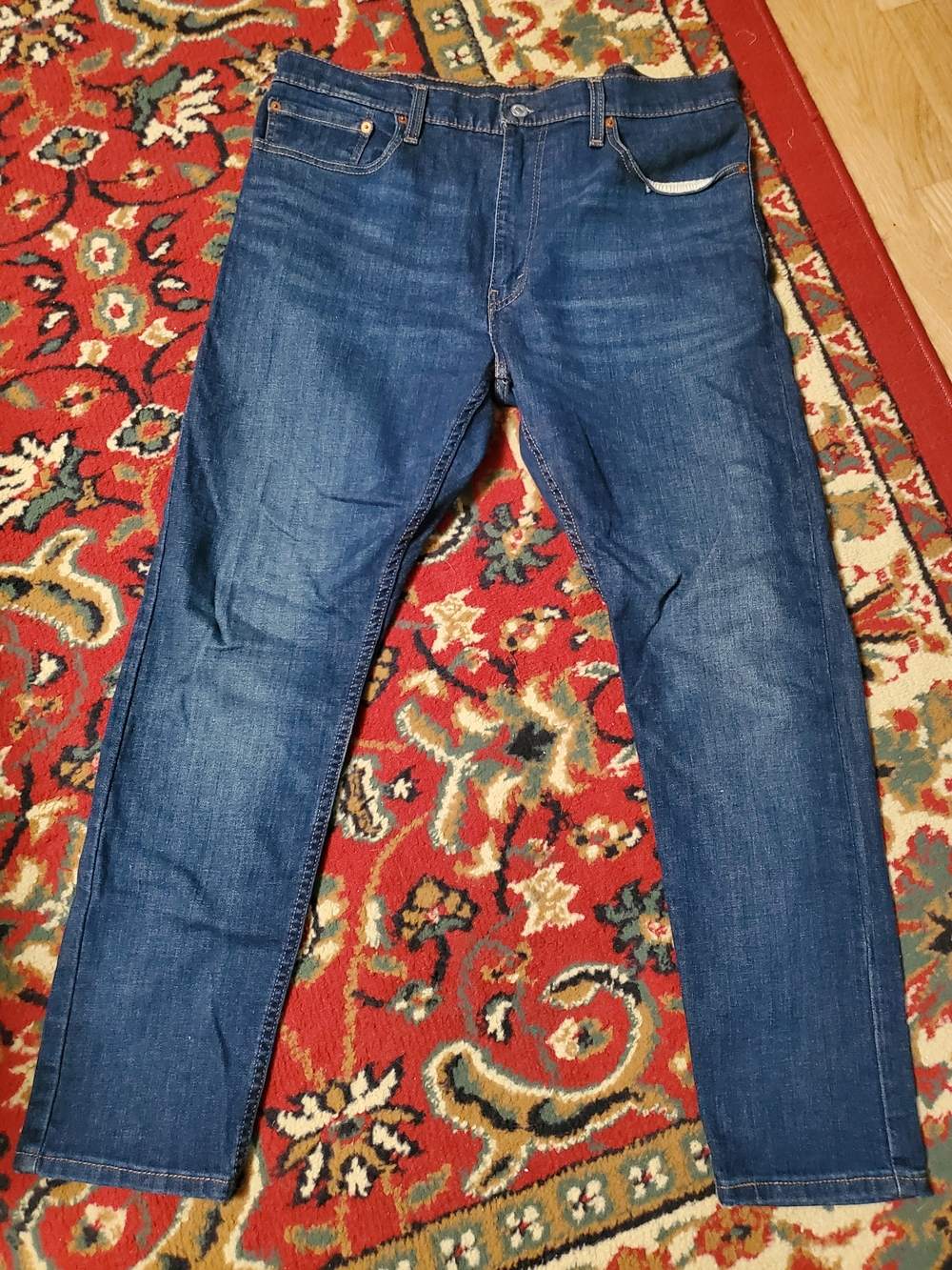 Levi's 512 Classic Men’s Slim Taper Dark Blue Jeans W38 L30